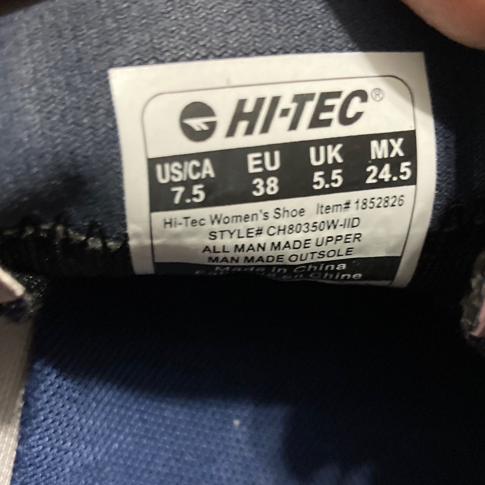 Hi-Tec Women's Elderberry and Lilac Sneakers - Picture 7 of 8